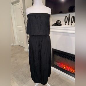 Michael Kors Black Strapless Dress Size Medium